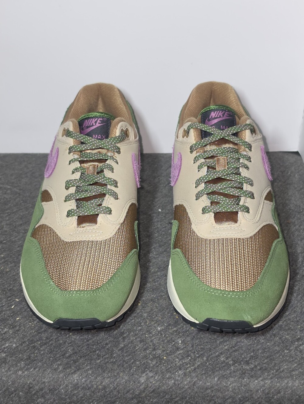 Nike Air Max 1 NH 'Treeline' ~ Treeline Light Bordeaux DR9773-300 Men's: 9 *NWOB